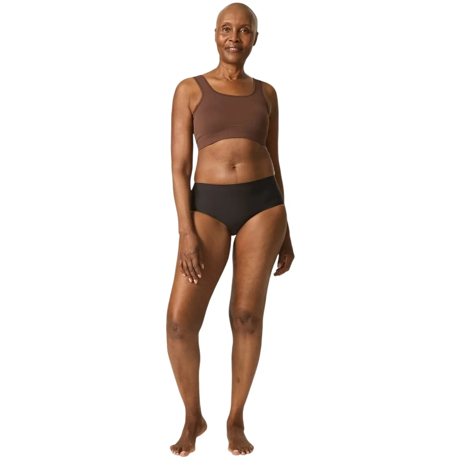 Menstruační kalhotky Modibodi bezešvé Seamfree Boyleg Moderate-Heavy (SFBLMHBLAW) M