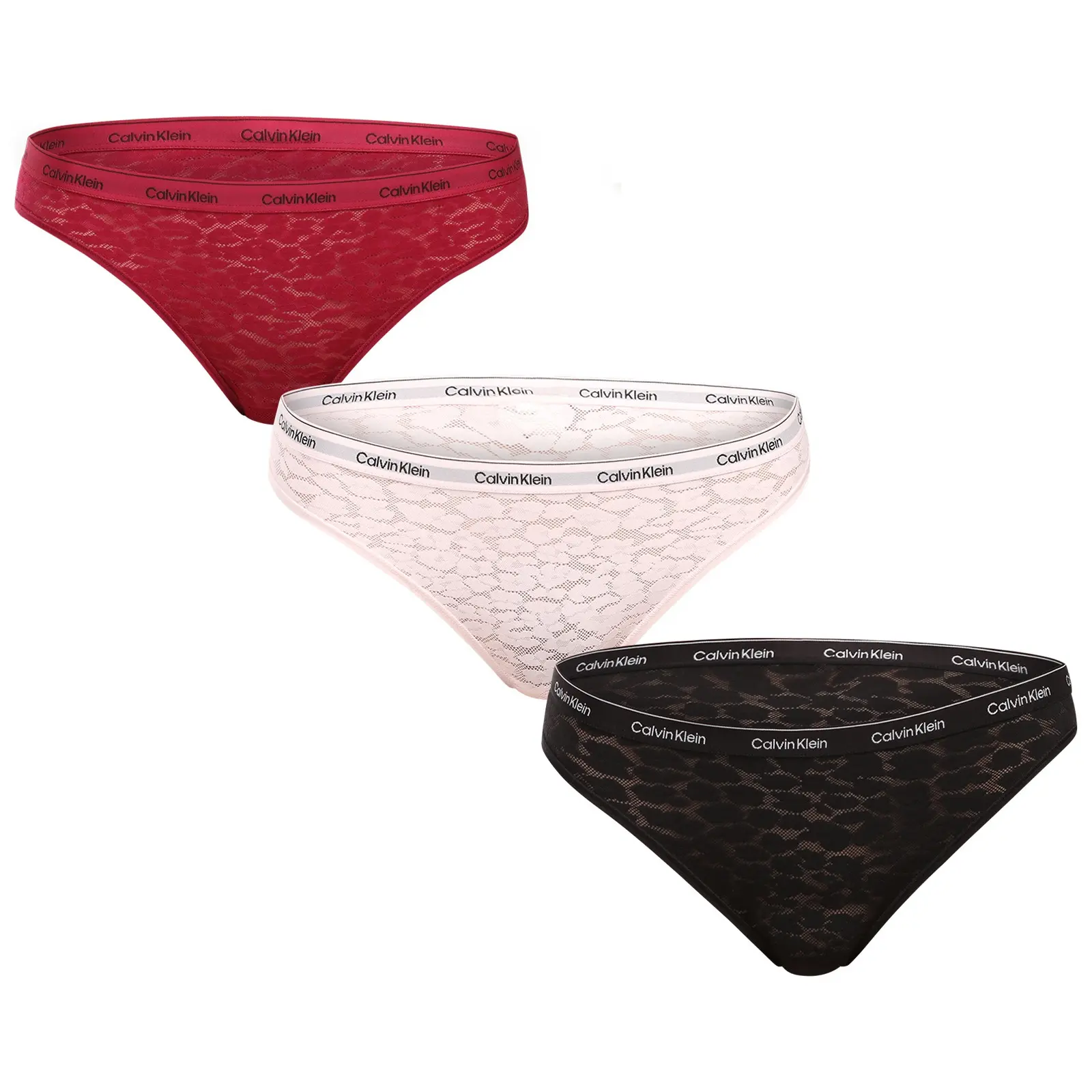 3PACK dámské kalhotky Calvin Klein vícebarevné (QD5069E 325)