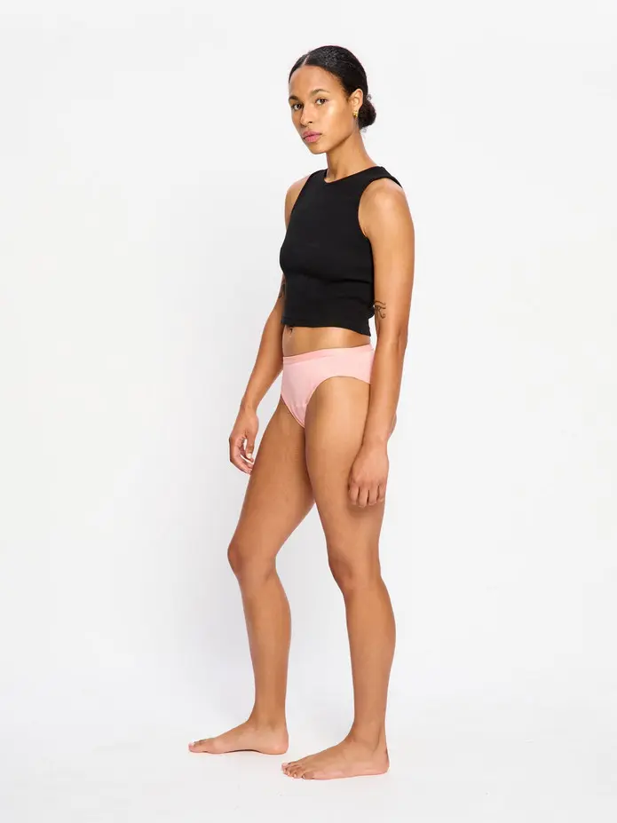 Menstruační kalhotky Modibodi Classic Bikini Moderate-Heavy Prickly Pink (MKMCBMHPP)