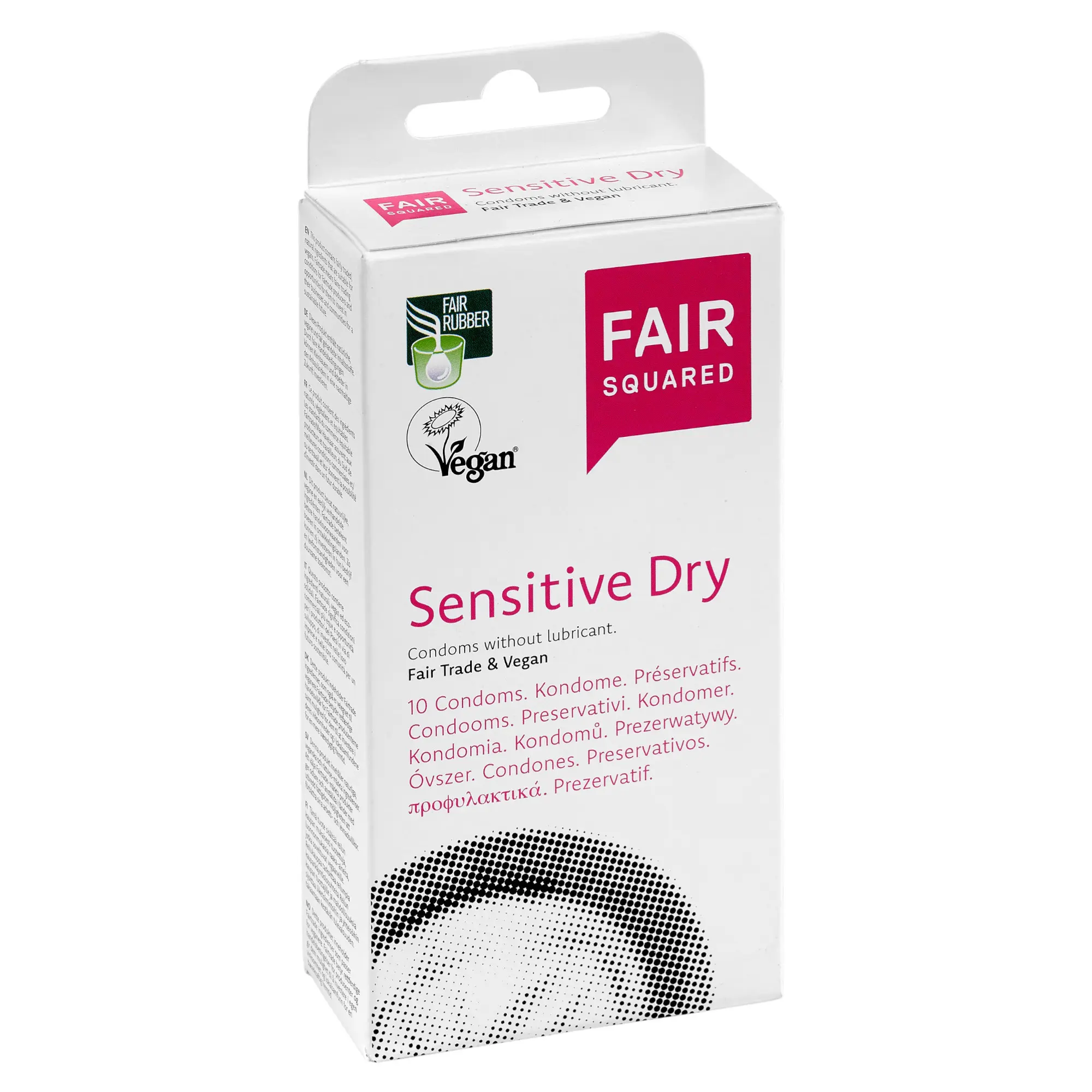 Kondomy Fair Squared Vegan Sensitive Dry 10 ks (4000017)