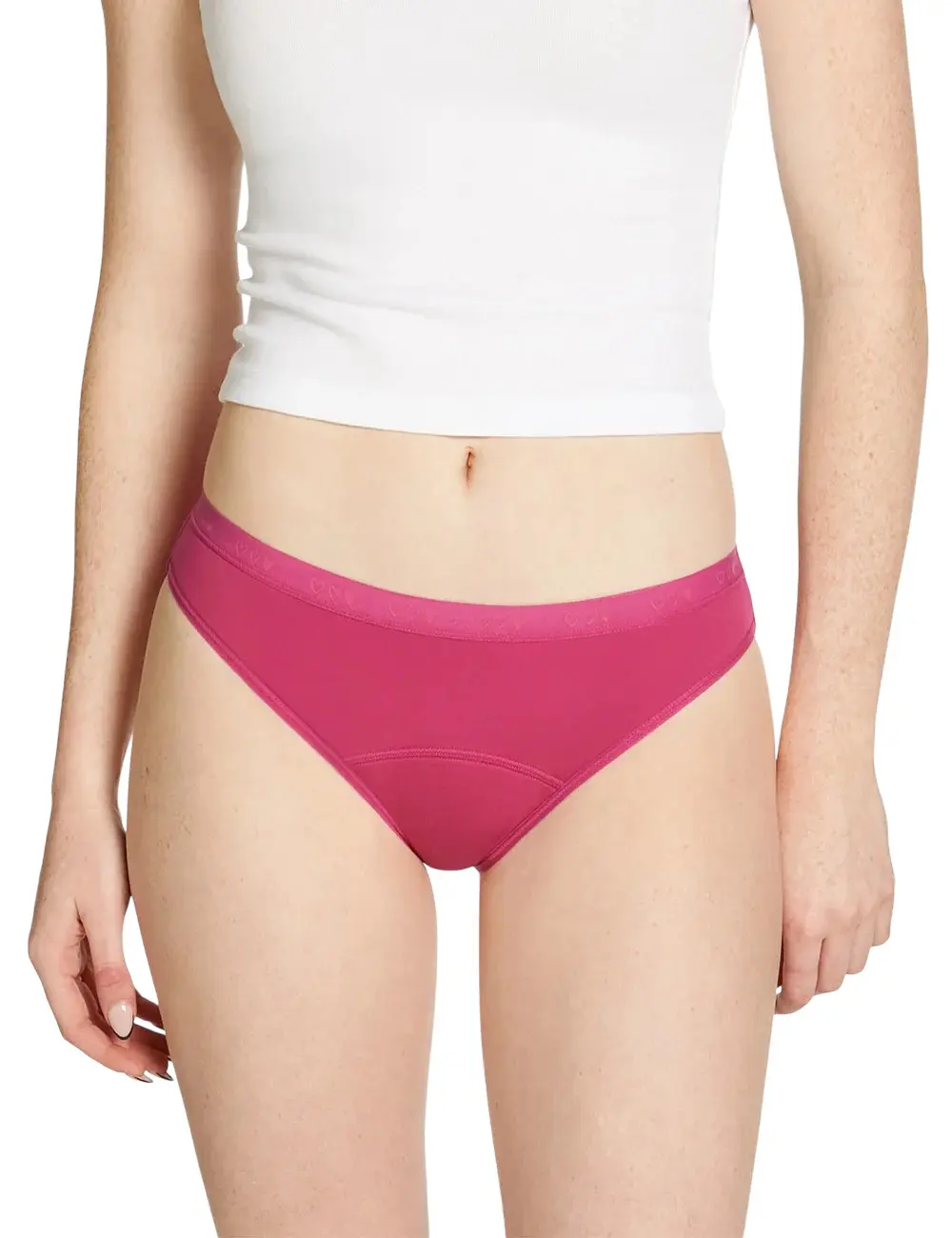 Dívčí menstruační kalhotky Love Luna Bikini Boysenberry (LLUWFIBI) 158