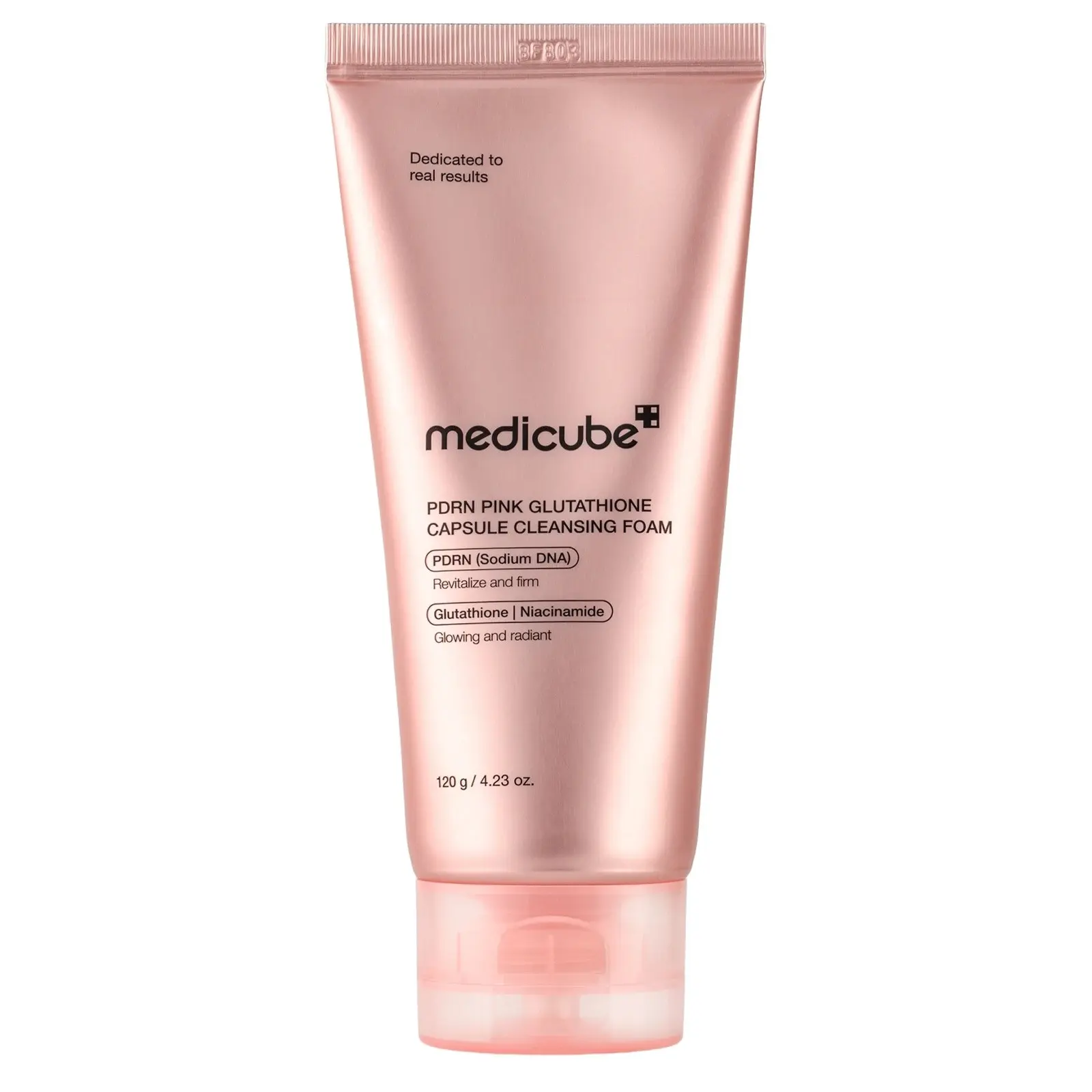 Pěna na obličej Medicube - PDRN Pink Glutathione Capsule Cleansing Foam - 120 g (30545)