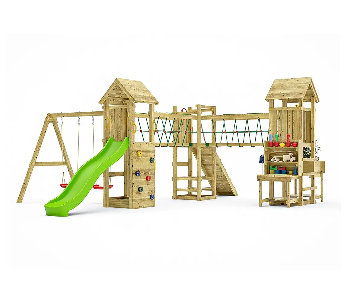 Marimex | Dětské hřiště Marimex Play Basic 012 + zelená skluzavka | 11640639