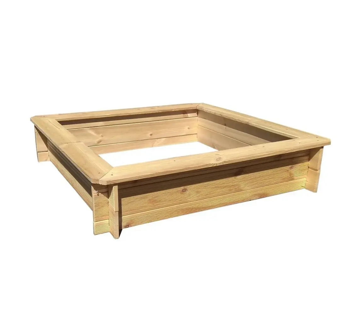 Marimex T-wood pískoviště čtyřhranné 120x120x26cm