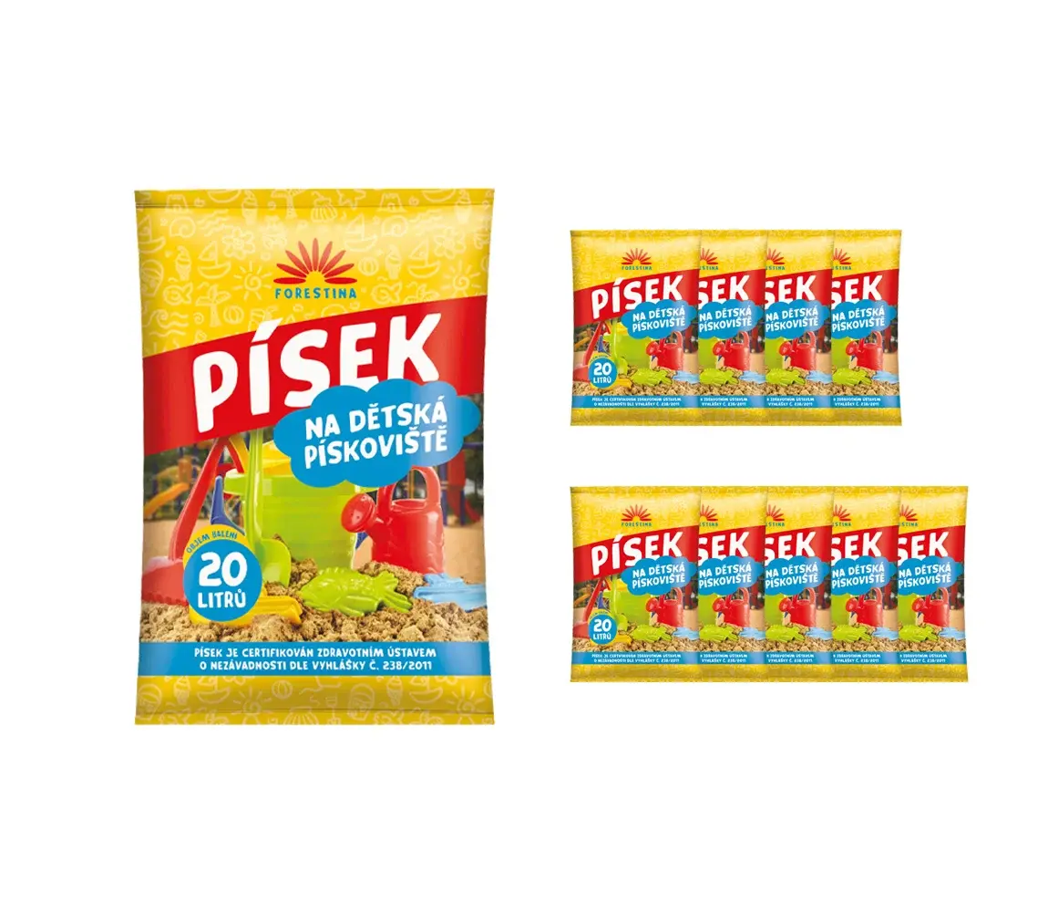Marimex | Písek pro dětská pískoviště - 10x20 litrů | 19900176