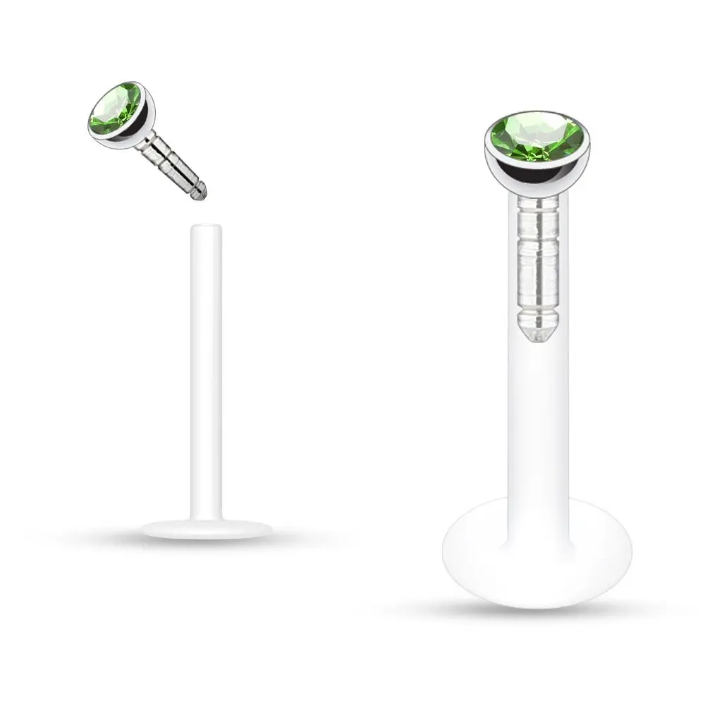 S4U Labreta BioFlex, zirkon 2 mm (zelená) - LB01034-E