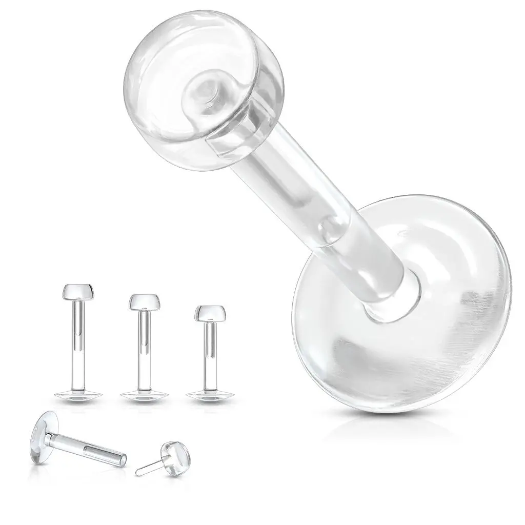 S4U Piercing do brady - labreta BioFlex (1,2 x 8 mm) - LB0038-1208