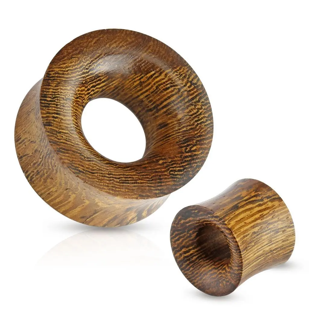 Tunel do ucha Snake wood (10 mm) - TN01073-10