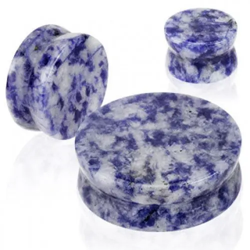 MARRE Plug kámen Lapis Lazuli (22 mm)