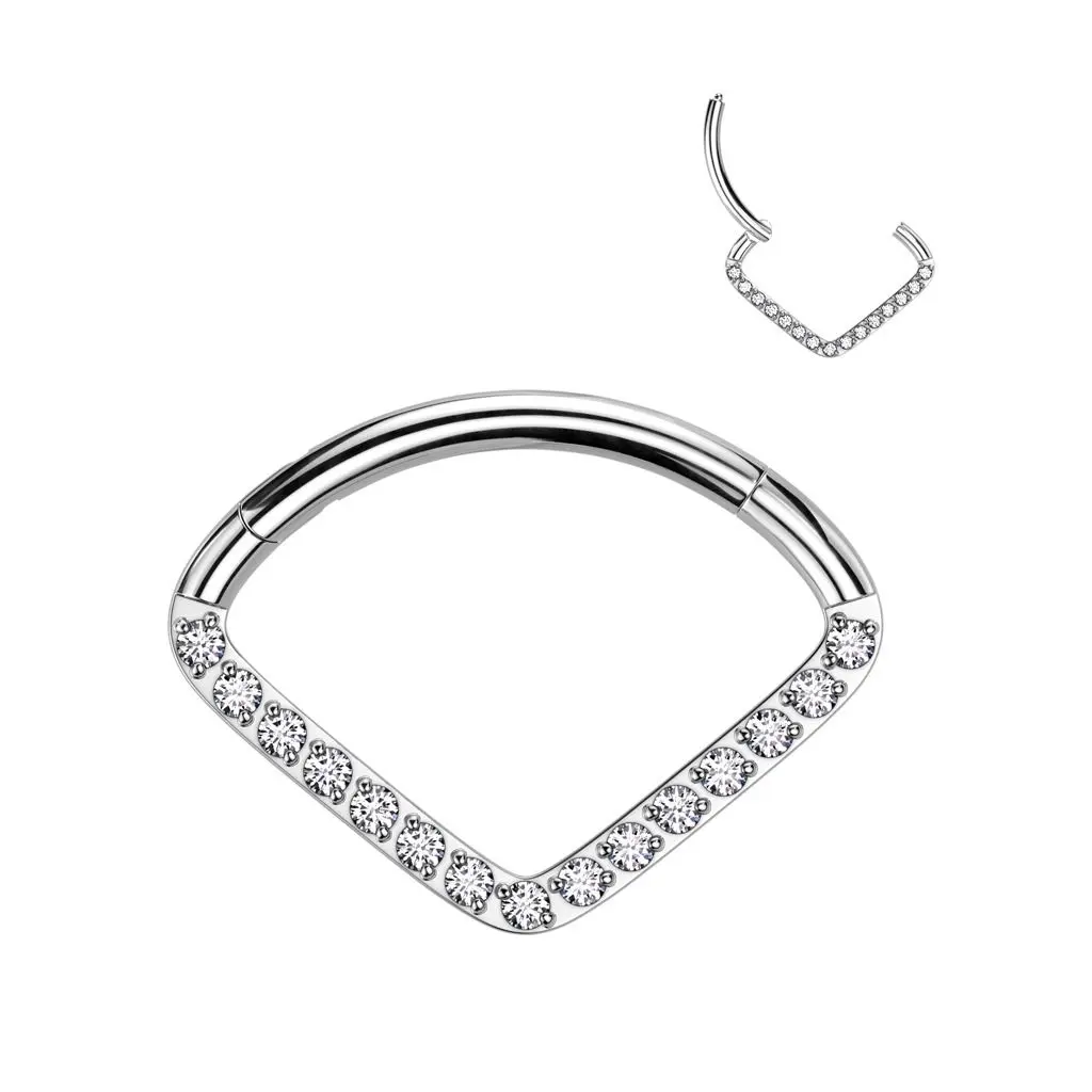 Piercing septum / helix / cartilage TITAN 1,2 x 10 mm - TIT1259-1210