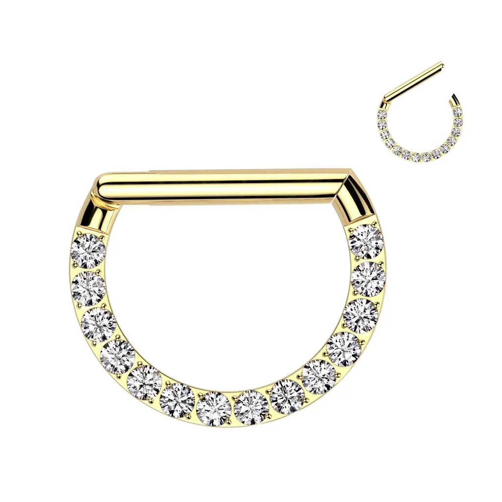 Piercing segment půlkruh TITAN (1,2 x