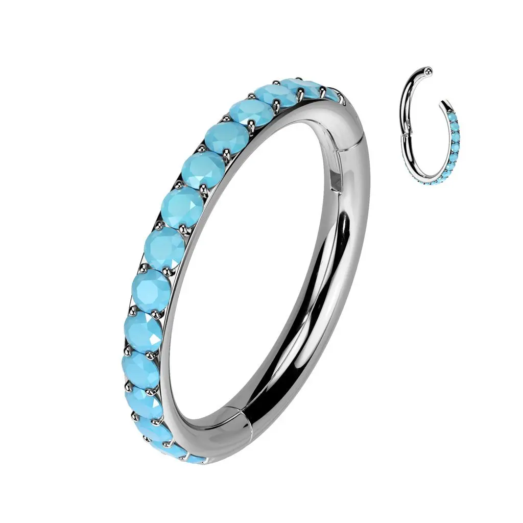 Segment kruh - helix / cartilage / tragus piercing TITAN (1,2 x