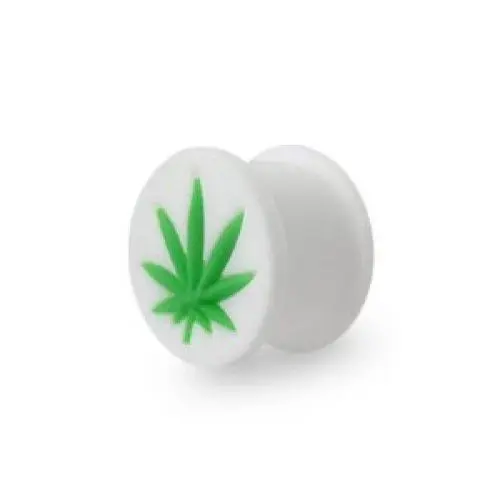 MARRE Silikonový plug do ucha - list (10 mm)