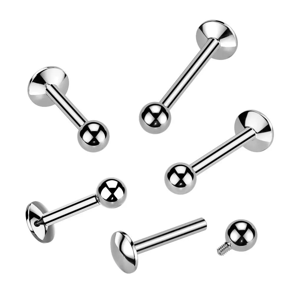 MARRE Piercing do brady - labreta titan (1,2 x 6 mm) - TIT1530-12063