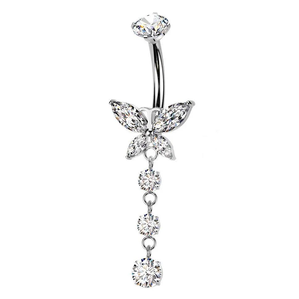 MARRE Piercing do pupíku motýlek - TITAN - TIT1595