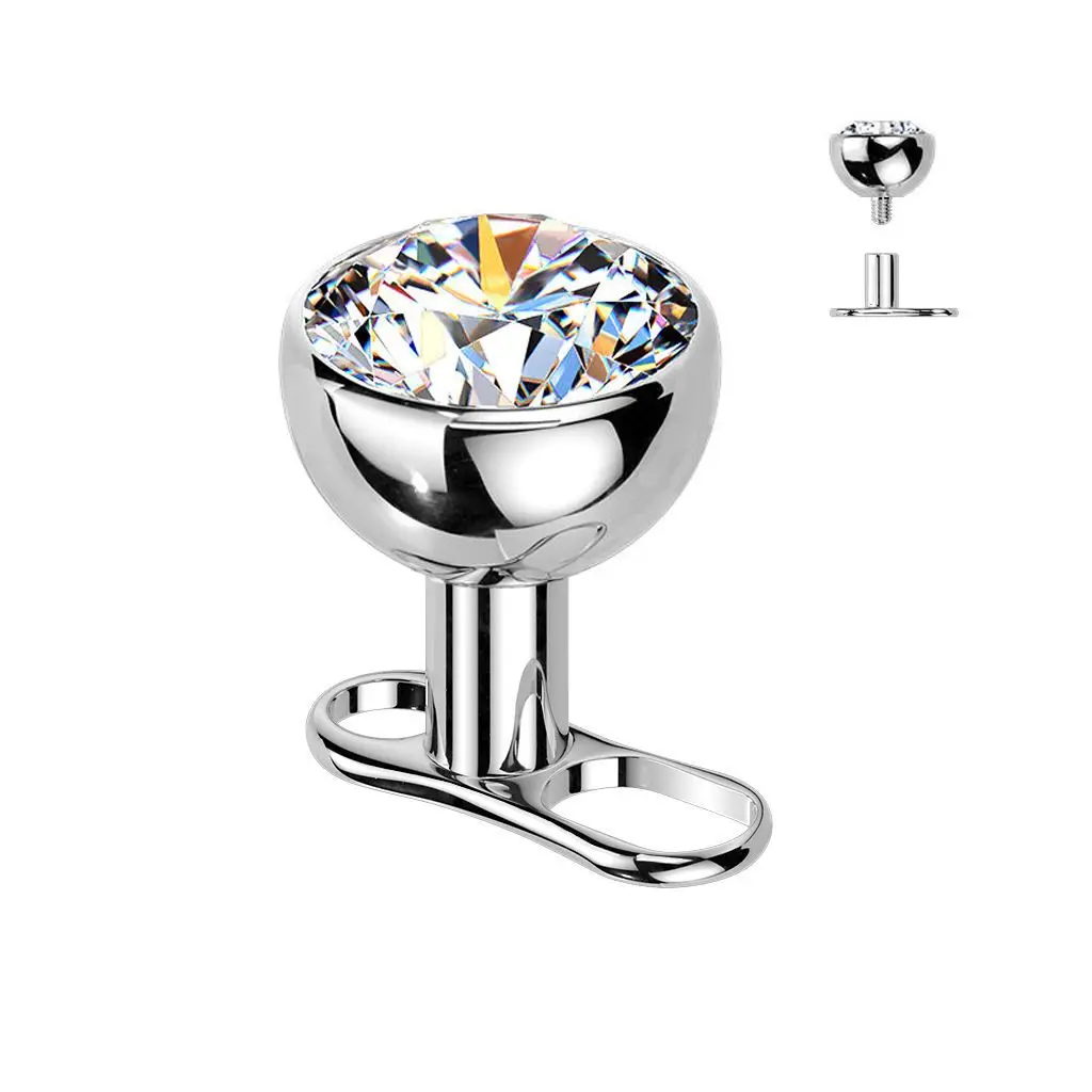 S4U Kompletní microdermal piercing TITAN, 1,6mm (5 mm) - MD053-05