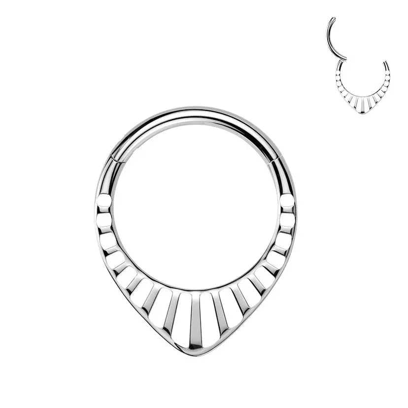 S4U Piercing segment kruh TITAN (1,2 x 8 mm) - TIT1637-1208