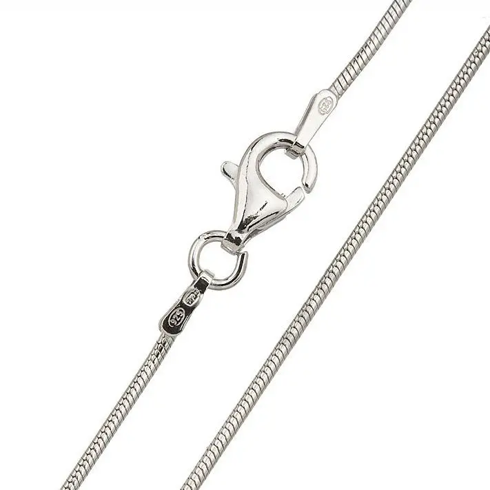 Stříbrný řetízek - had 1 mm (40 cm, 2,48 g) - ZB120-40