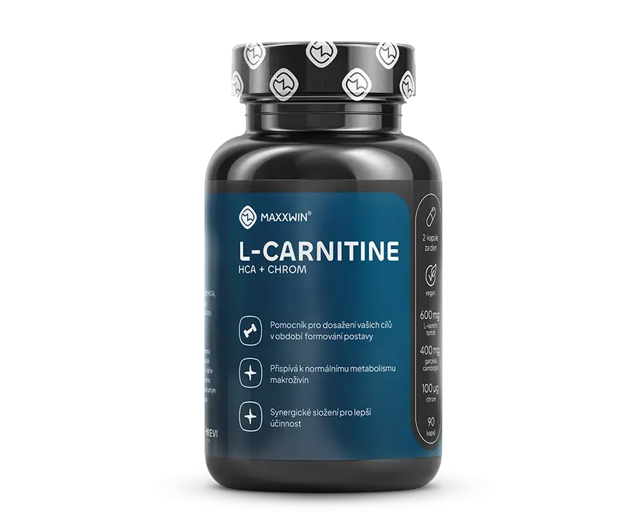 MAXXWIN L-CARNITINE + HCA + CHROM 90 kapslí