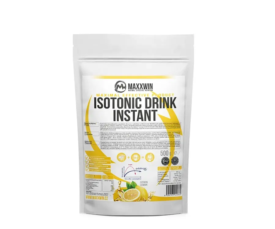 MAXXWIN ISOTONIC DRINK INSTANT citron 500 g