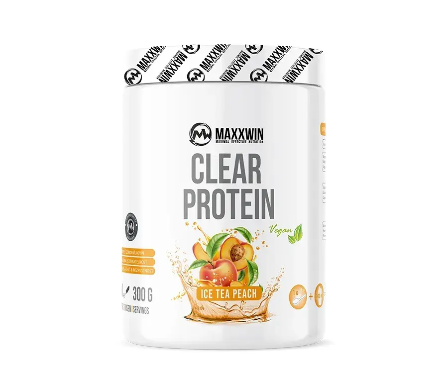 MAXXWIN CLEAR PROTEIN ledový čaj broskev 300 g
