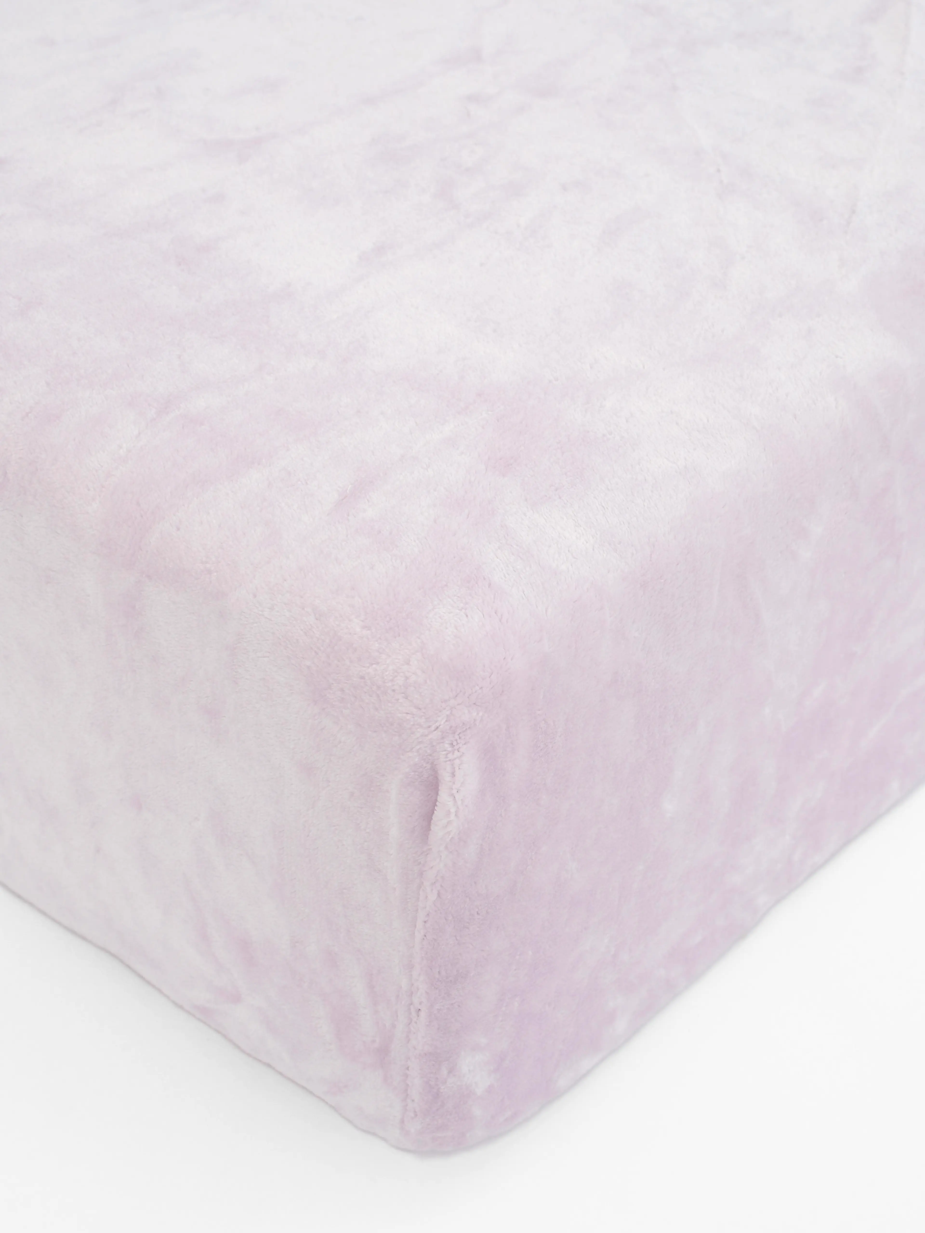 MKLuzkoviny.cz Prostěradlo mikroplyš Deluxe do postýlky 60 x 120 cm - lila
