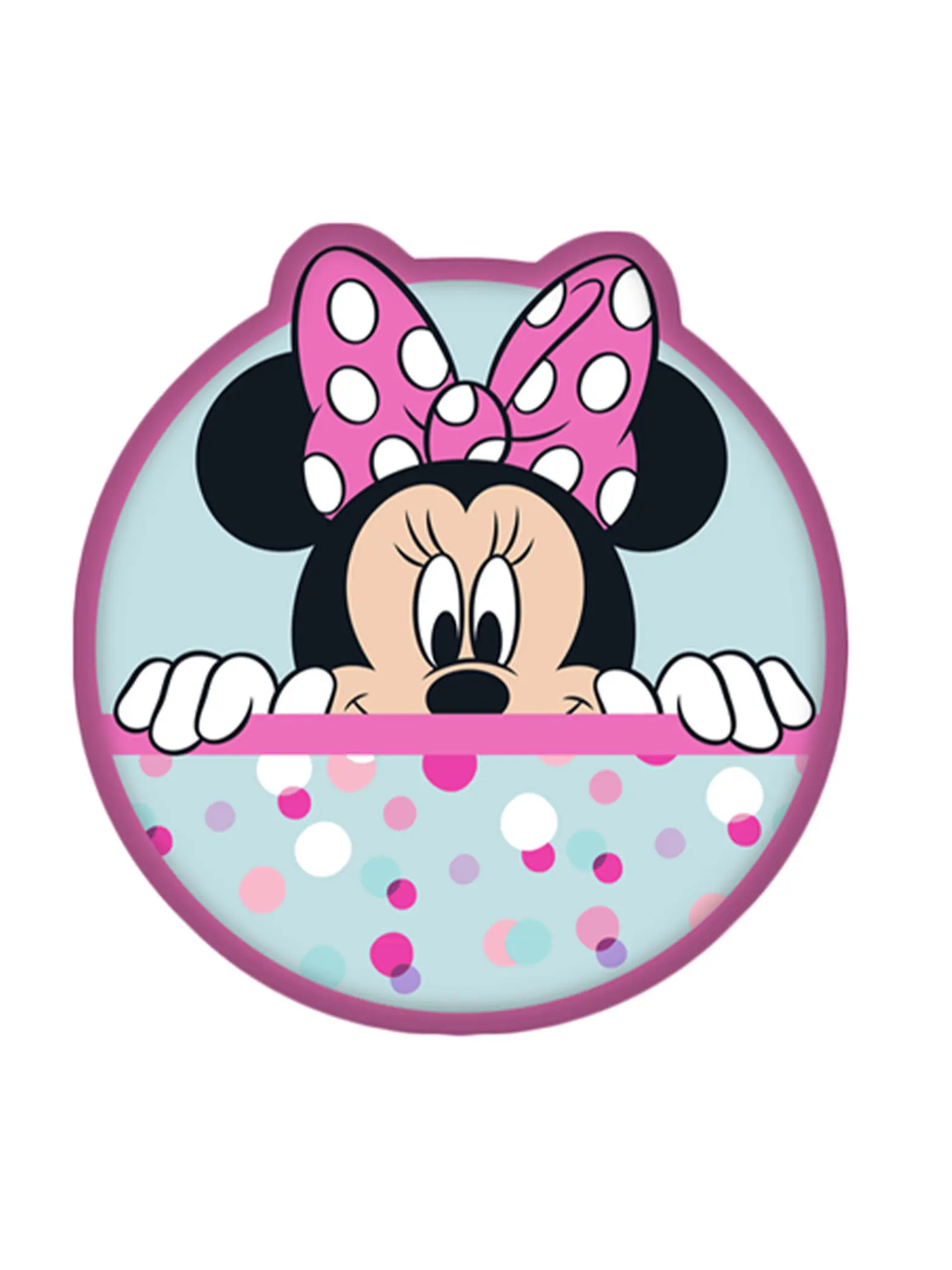 MKLuzkoviny.cz Dětský dekorační polštář 32 × 32,5 cm - Minnie "Dots 02"
