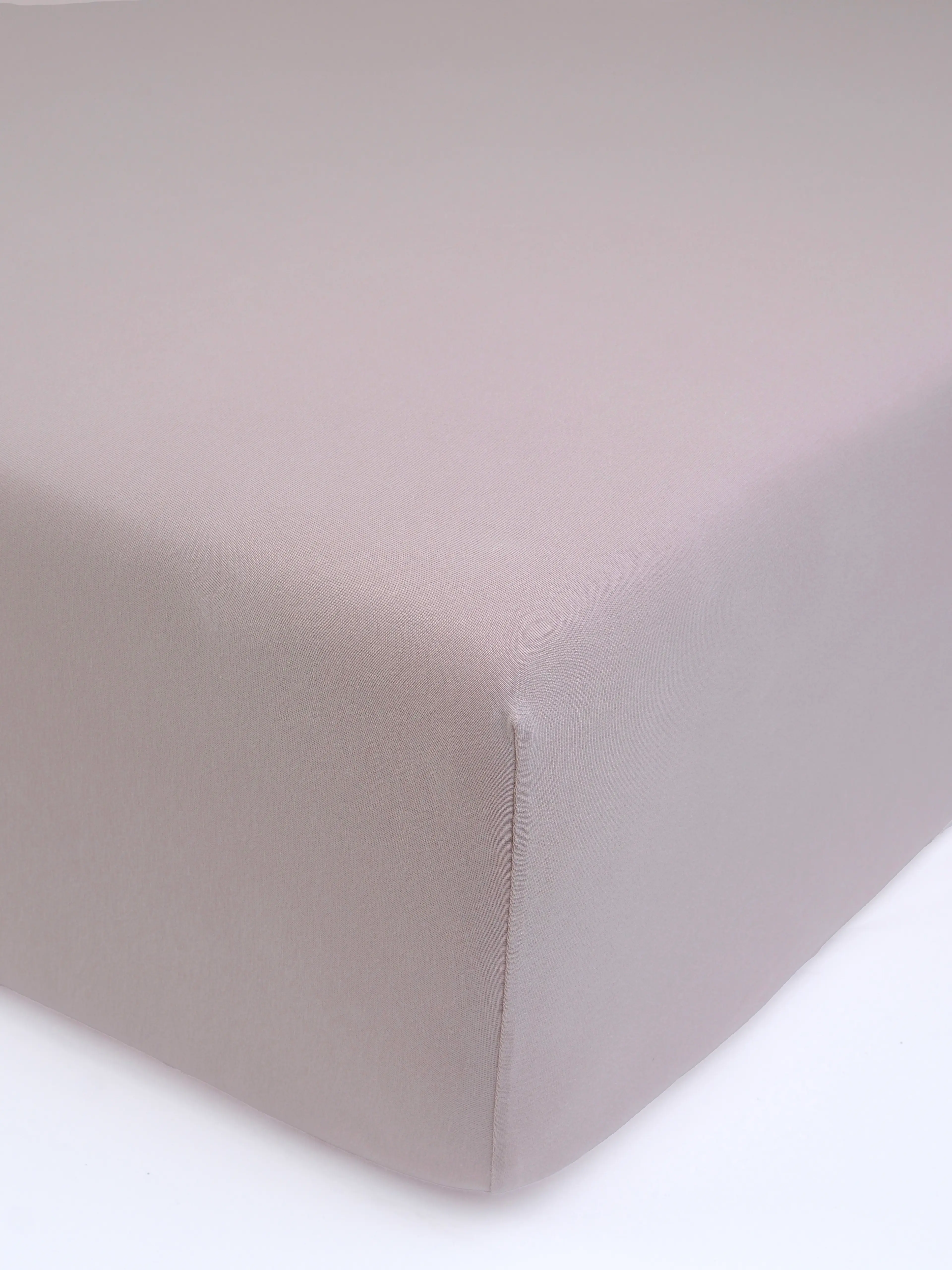 MKLuzkoviny.cz Jersey prostěradlo do postýlky s elastanem Deluxe 60 × 120 cm – cappuccino