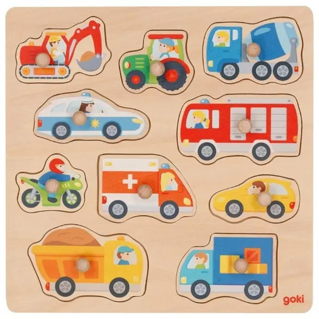 Dopravní prostředky - puzzle z kategorie Maxi dieliky