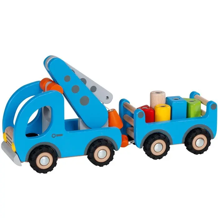 Auto - Jeřáb magnetický s vlečkou a kostami (Goki)