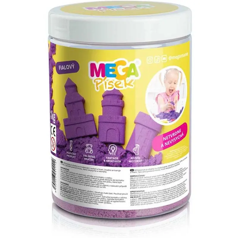 MEGApísek - fialový 1kg