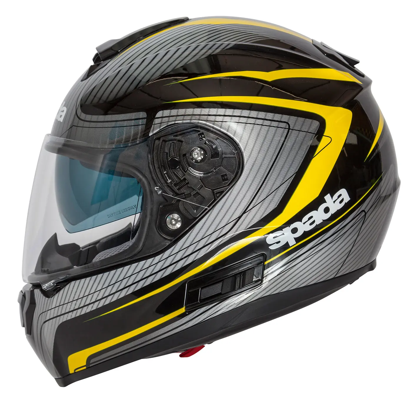 SPADA Integrální moto helma SP16 Monarch XL neon (moderní integrála se sluneční clonou)