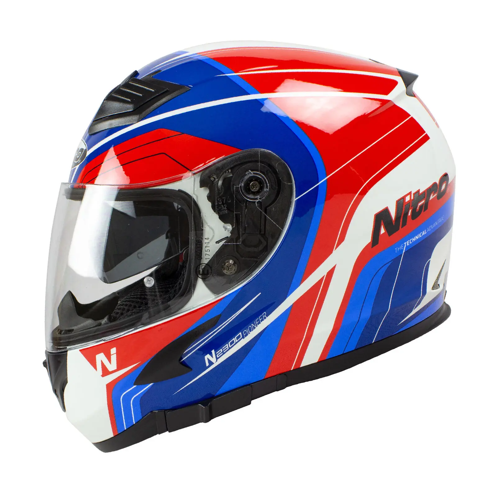 NITRO Integrální moto přilba N2300 Pioneer XL (moderní integrála se sluneční clonou)