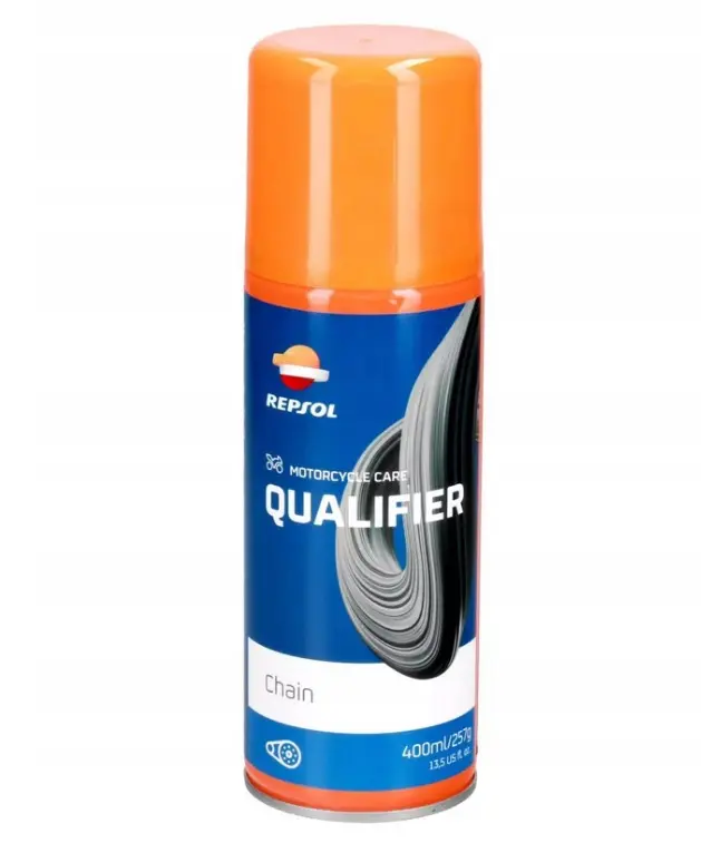 REPSOL Qualifier Chain 400ml sprej na řetěz (Mazivo na řetěz ve formě aerosolu)