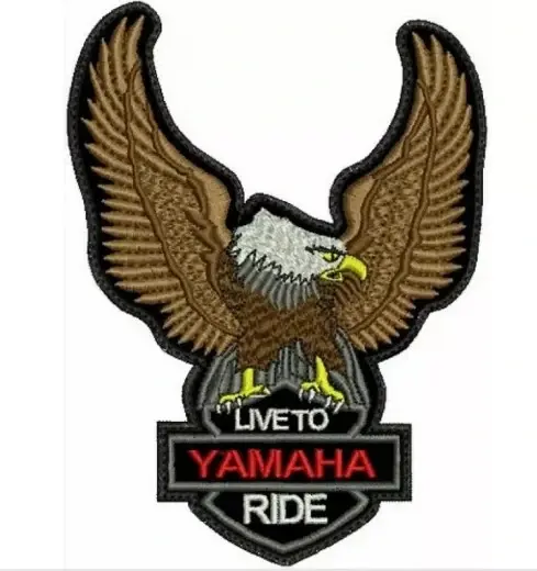 TXR Moto nášivka orel Yamaha (Moto nášivka Yamaha s orlem, která je skvělým doplňkem pro všechny vášnivé motorkáře!)