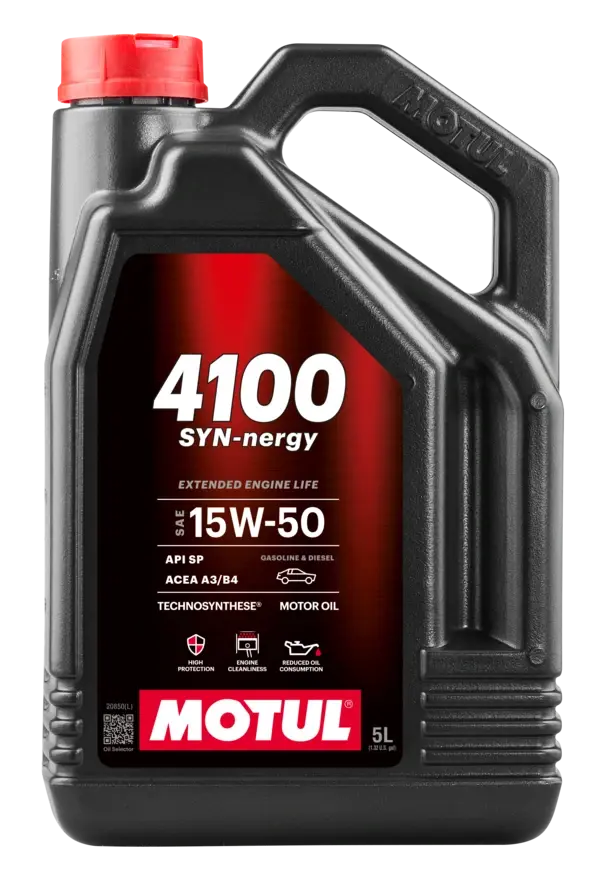 MOTUL Motorový olej 4100 SYN-nergy 15W50 5L