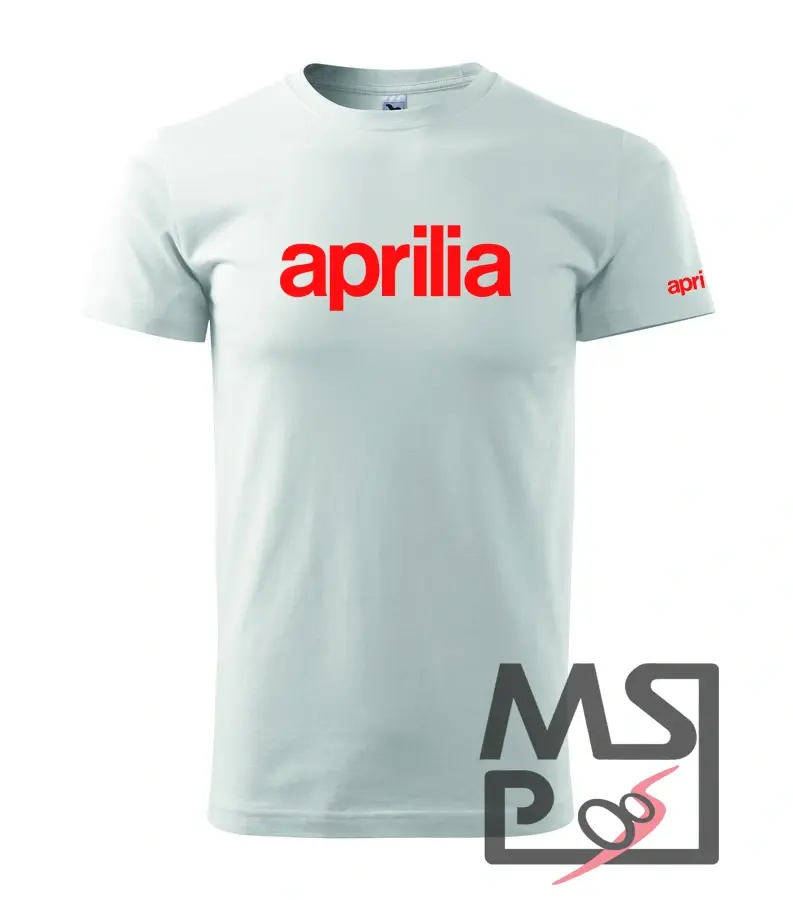 MSP Triko s motivem Aprilia 02 3XL bílé