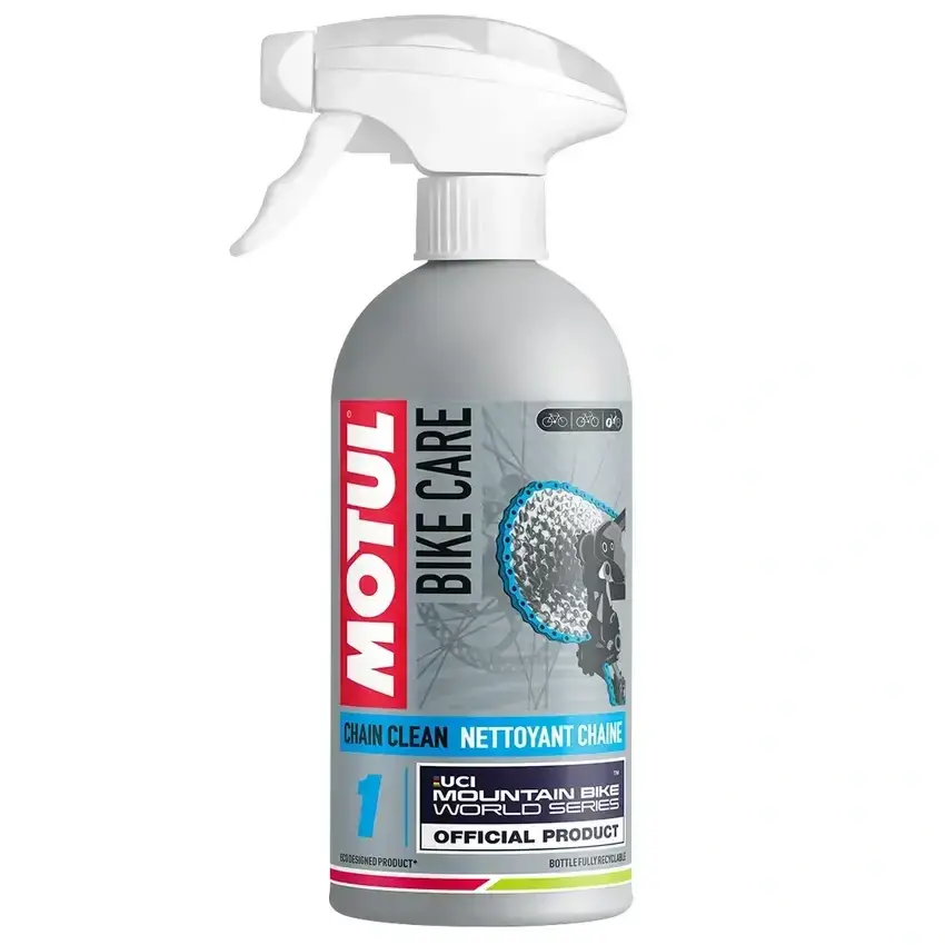 MOTUL Bike Care - Chain Clean Off Road 500ml 112843 (Odmašťovač řetězů pro kola)