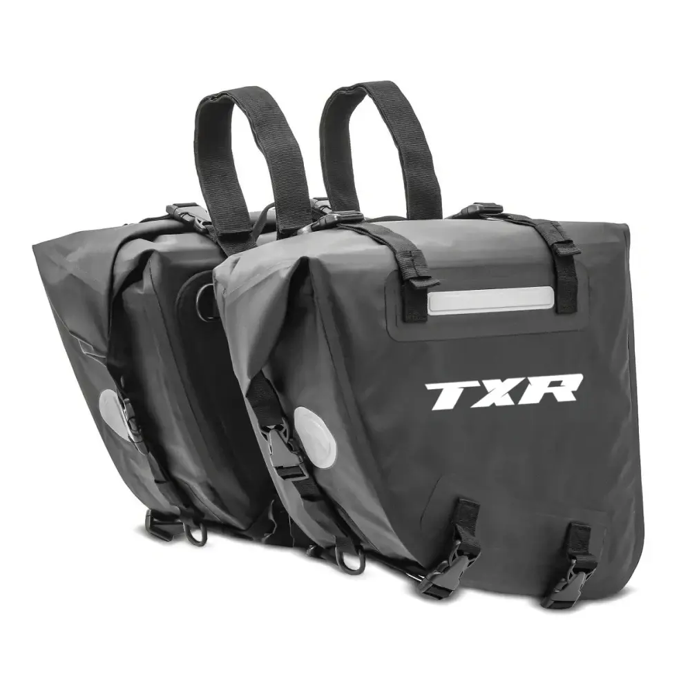 TXR Boční brašny na motorku WP30R (nepromokavé; objem 2x 30l; reflexní prvky)