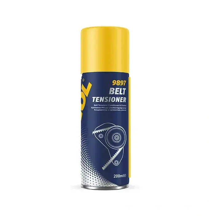 MANNOL 9897 Belt Tensioner (sprej na klínové řemeny) - 200 ml (prostředek určený k péči o hnací řemeny)