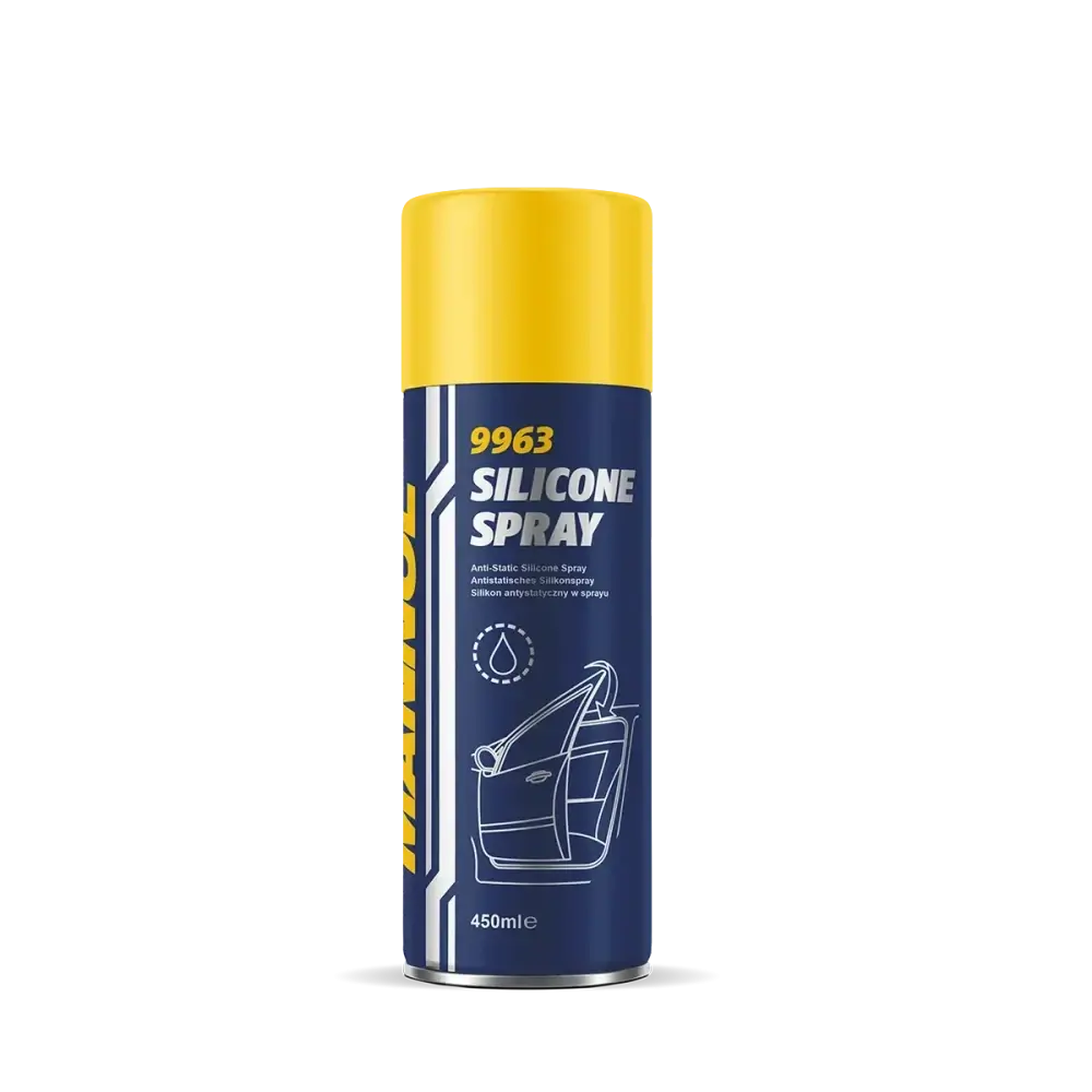 MANNOL 9963 Silicone Spray (silikonový sprej) - 450ml (Silikonový sprej)