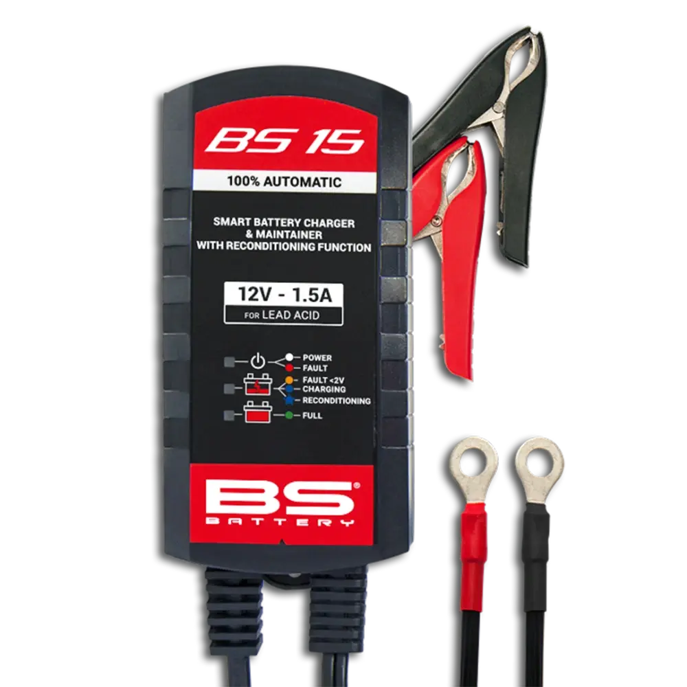 BS-BATTERY Nabíječka akumulátorů SMART BS15 12V 1500mA