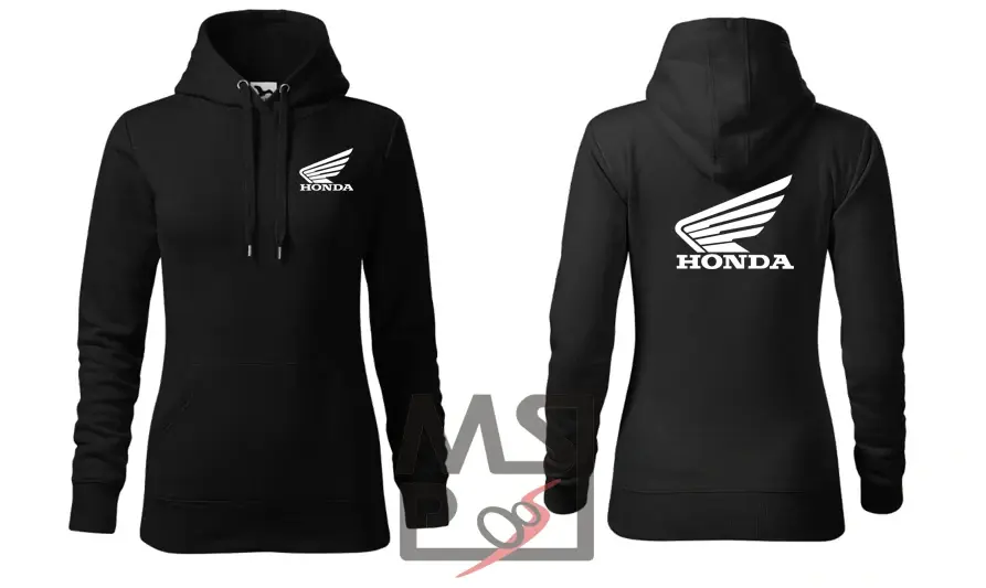 Dámská mikina s motivem 07 Honda černá XL
