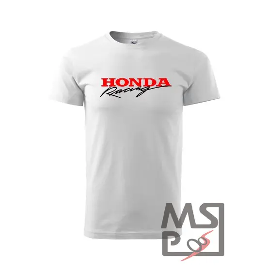 MSP Pánské triko s motivem Honda Racing 3XL biele