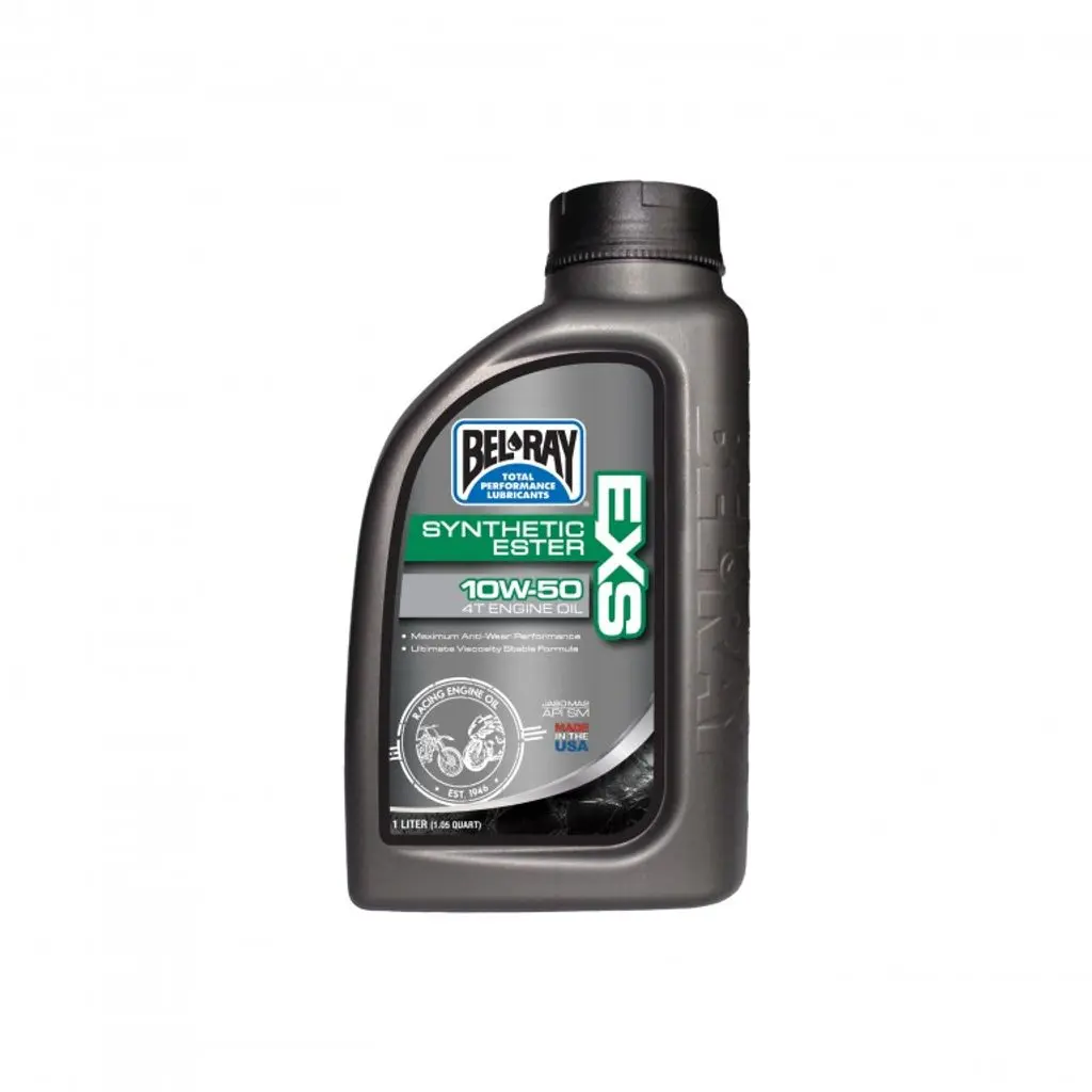 BEL-RAY Motorový olej EXS FULL SYNTHETIC ESTER 4T 10W50 1L (Špičkový plně syntetický olej pro čtyřtaktní motory)