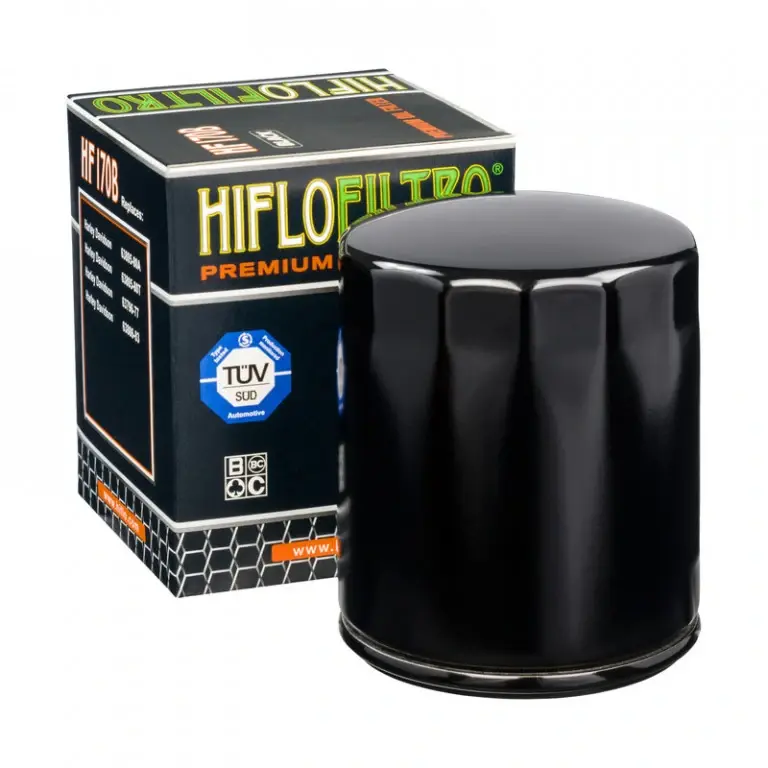 HIFLOFILTRO Olejový filtr HF170B černá