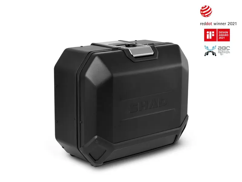 SHAD Boční hliníkový kufr na motorku Terra TR36 BLACK EDITION pravý