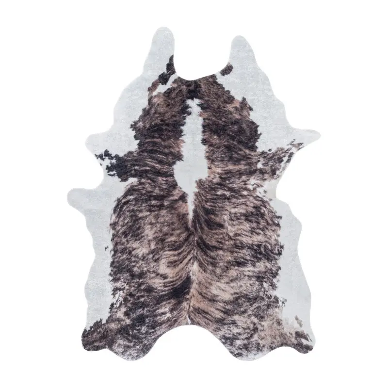 Ayyildiz, Kusový koberec Etosha 4113 brown (tvar kožešiny),