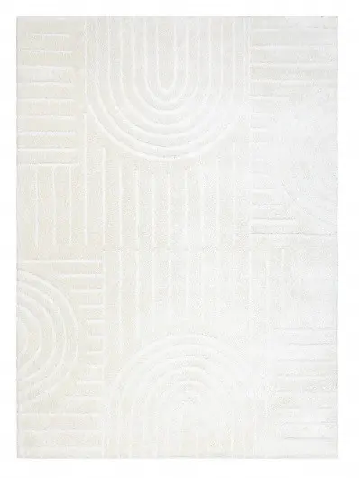 Dywany Łuszczów, Kusový koberec Mode 8586 geometric cream,