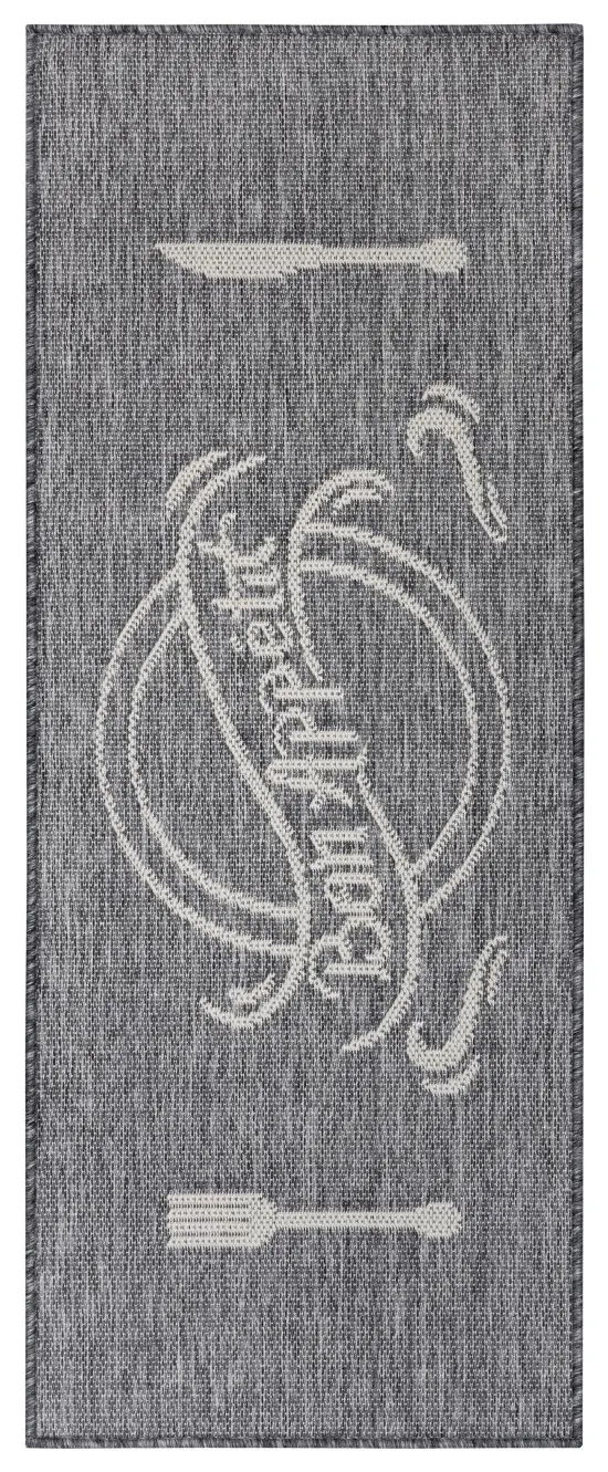 Hanse Home, Běhoun Cucina Bon Appetit 105622 Grey Cream,